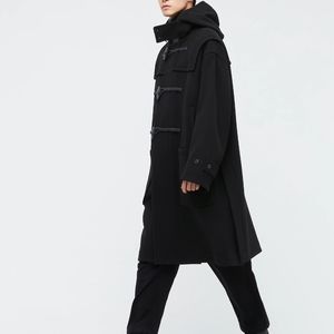 +J Wool Oversized Duffle Coat for Men